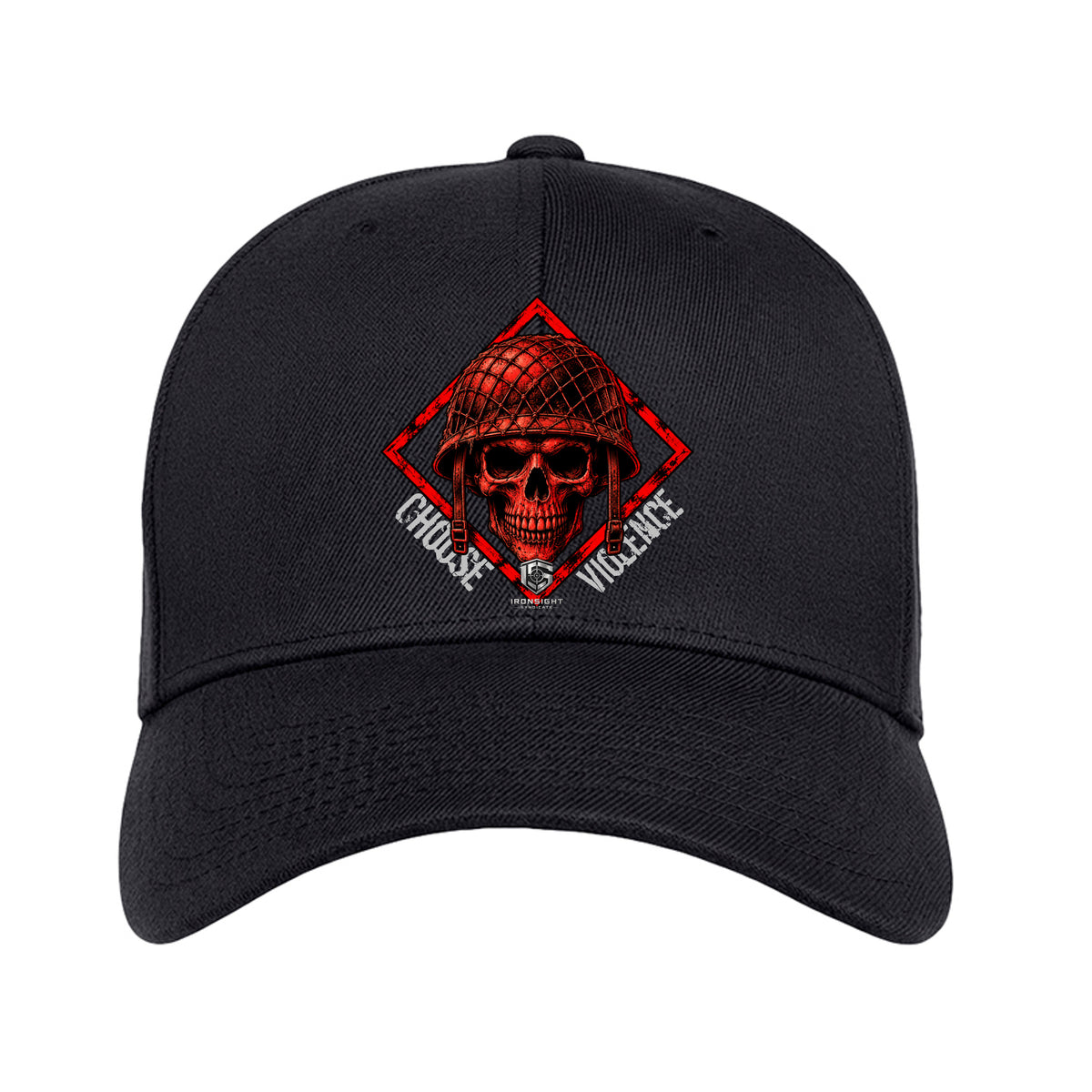 Choose Violence WWII Soldier Flexfit Hat - Dark Navy | Ironsight Syndicate