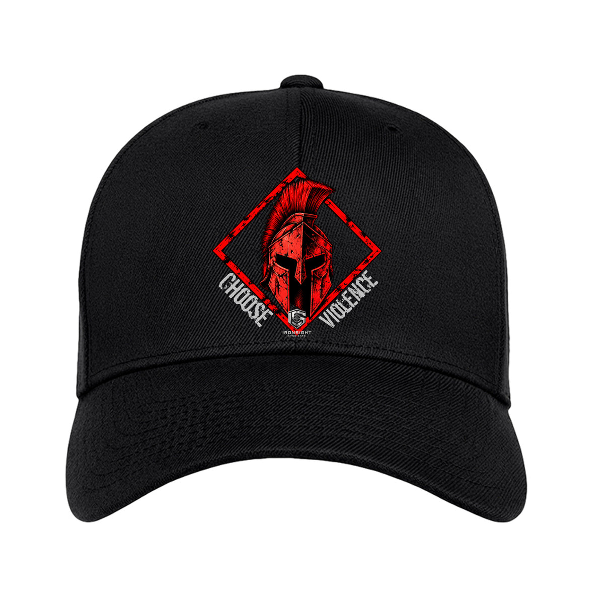 Choose Violence This is Sparta Flexfit Hat - Black | Ironsight Syndicate