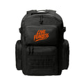 Live Fearless (Orange Text) Assault Pack - Black | Ironsight Syndicate