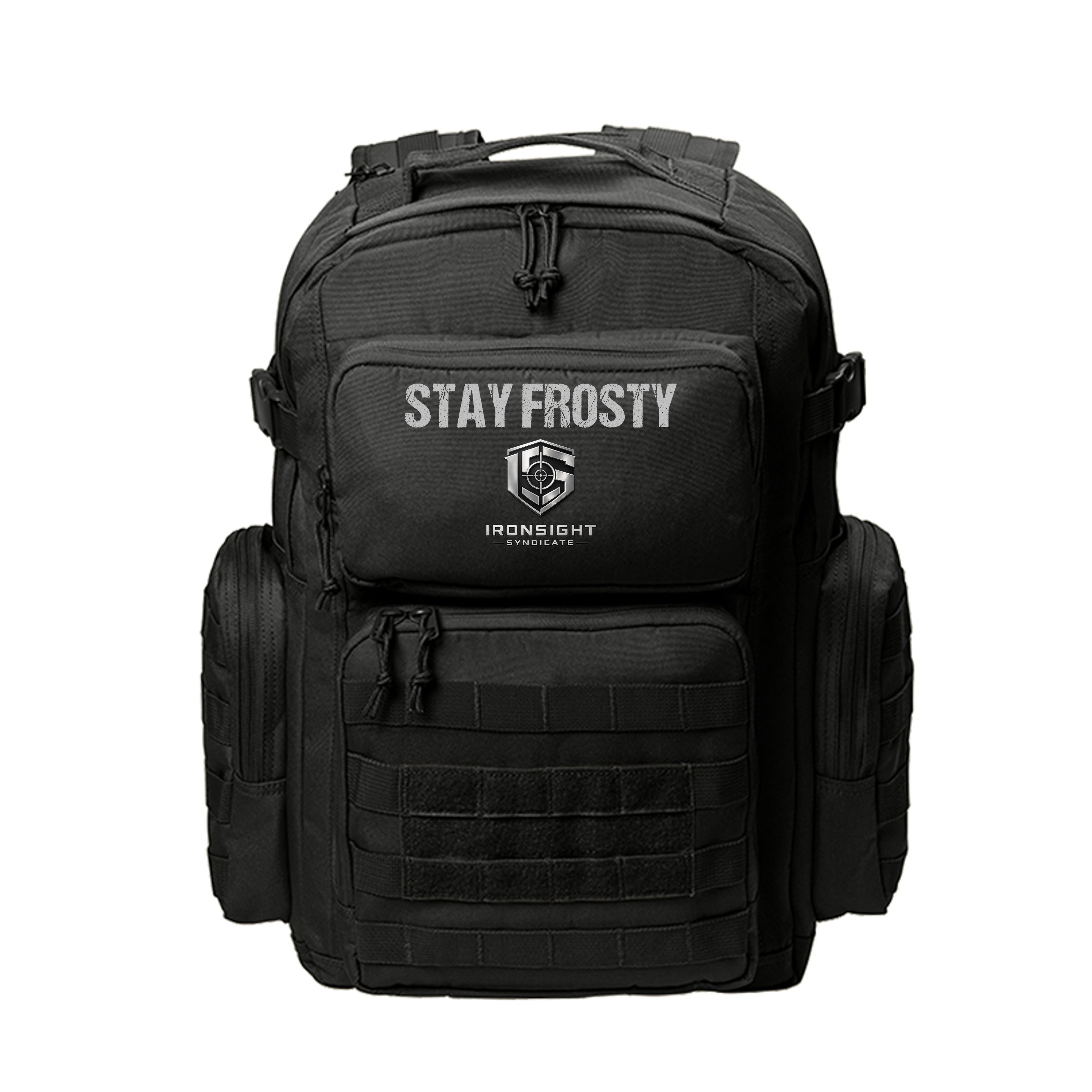 Stay Frosty Assault Pack - Black | Ironsight Syndicate