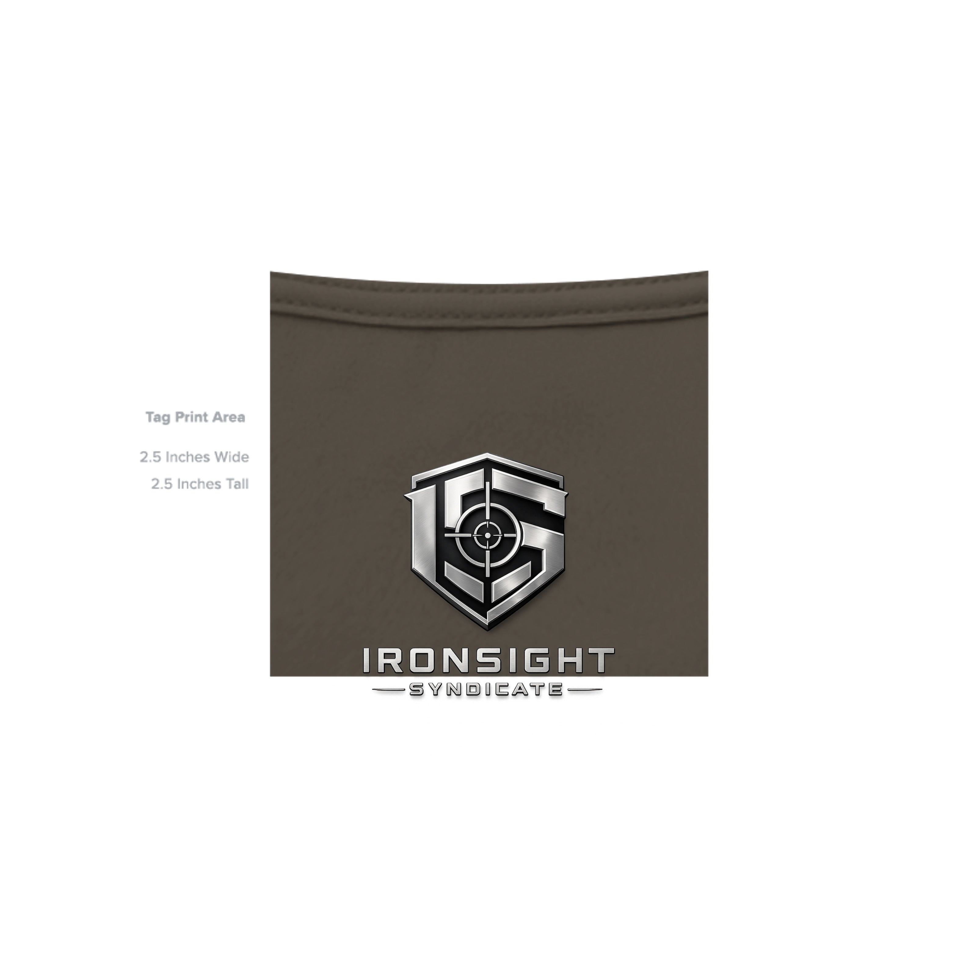 Stay Frosty Christmas Themed T-Shirt - ARMY - Detail 4 | Ironsight Syndicate