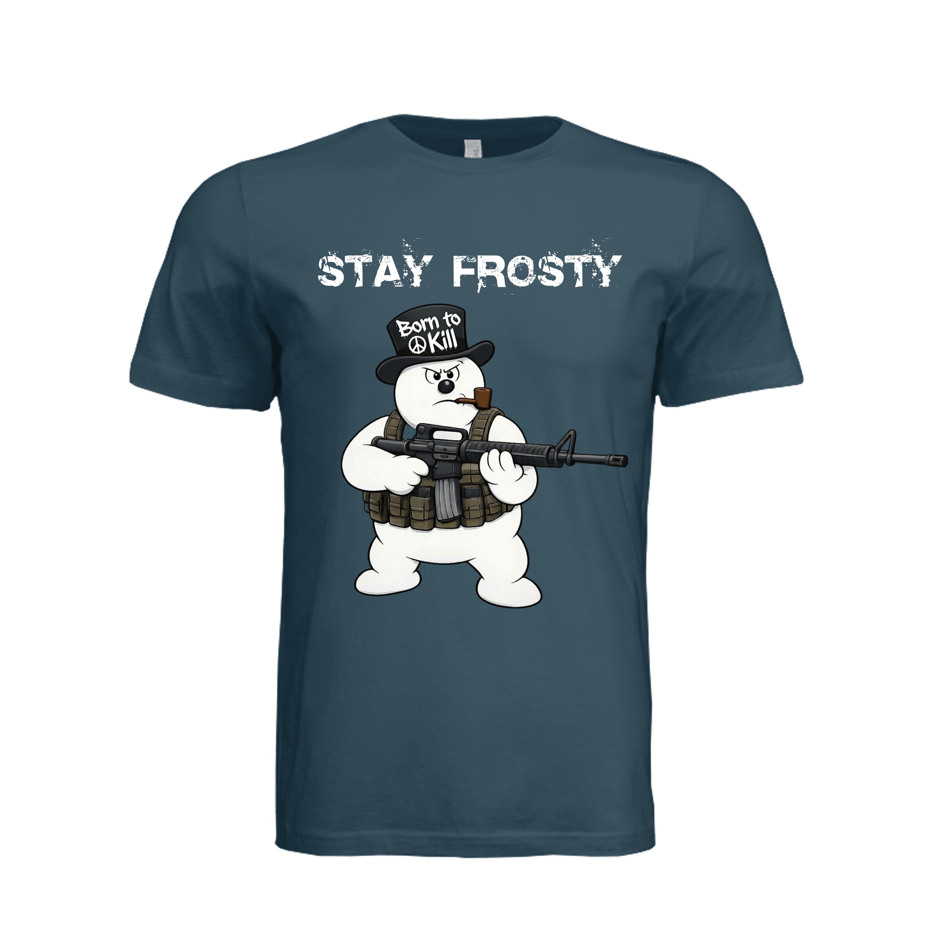 Stay Frosty T-Shirt - Atlantic (Front) | Ironsight Syndicate