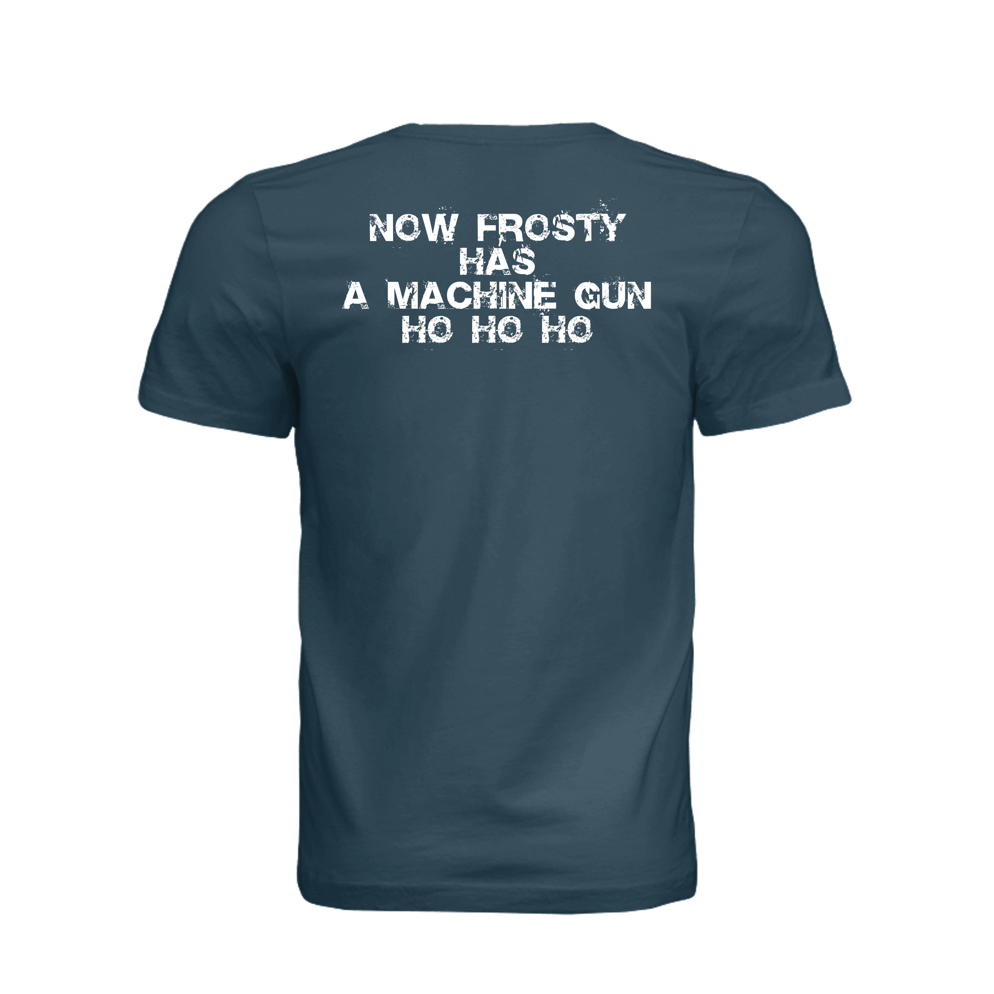 Stay Frosty Christmas Themed T-Shirt - Atlantic - Detail 1 | Ironsight Syndicate