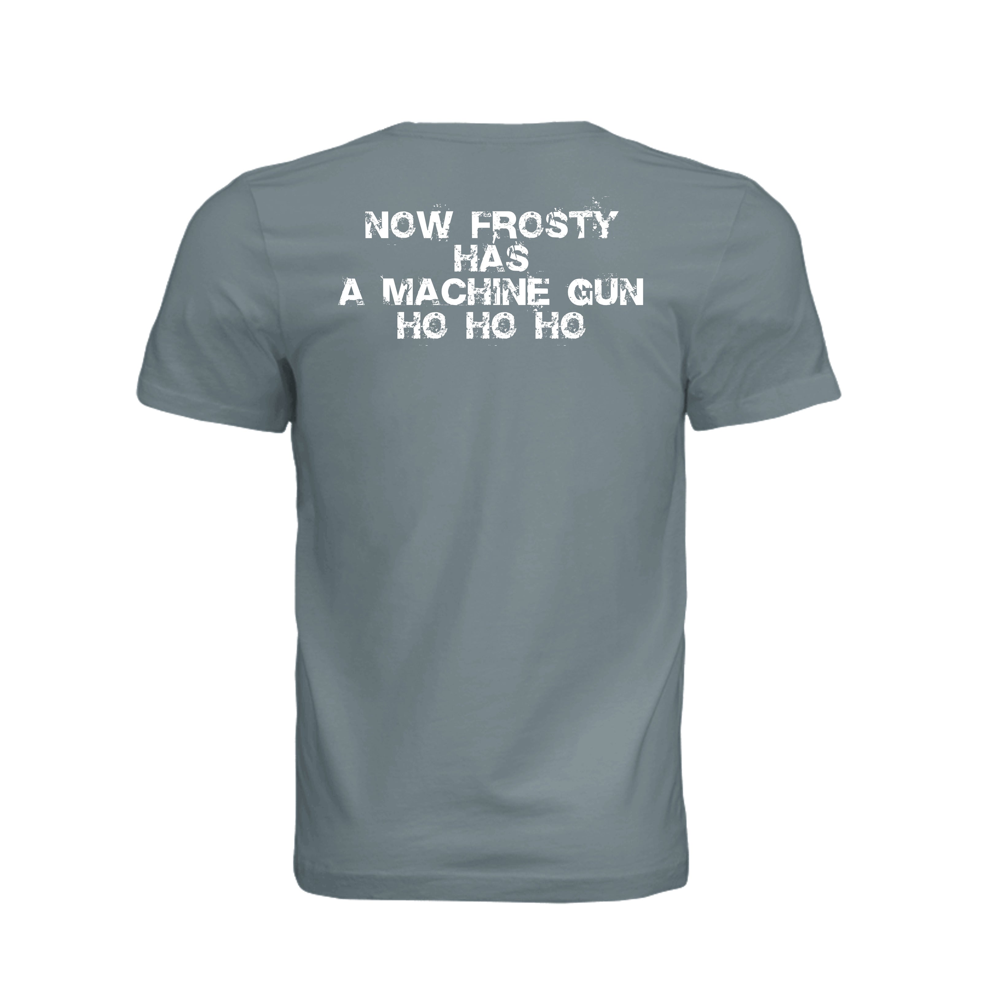 Stay Frosty T-Shirt - Blue Storm (Back) | Ironsight Syndicate