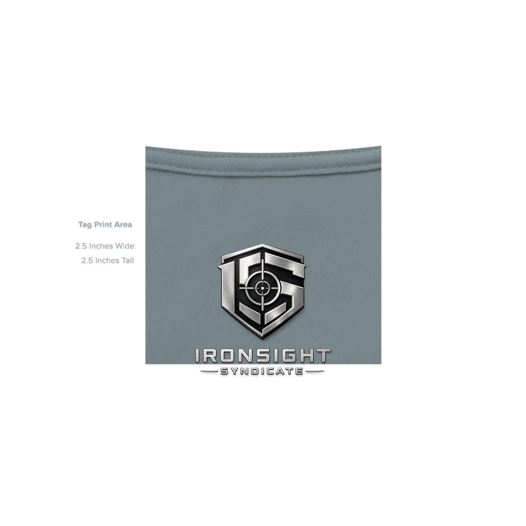 Stay Frosty Christmas Themed T-Shirt - Blue Storm - Detail 4 | Ironsight Syndicate