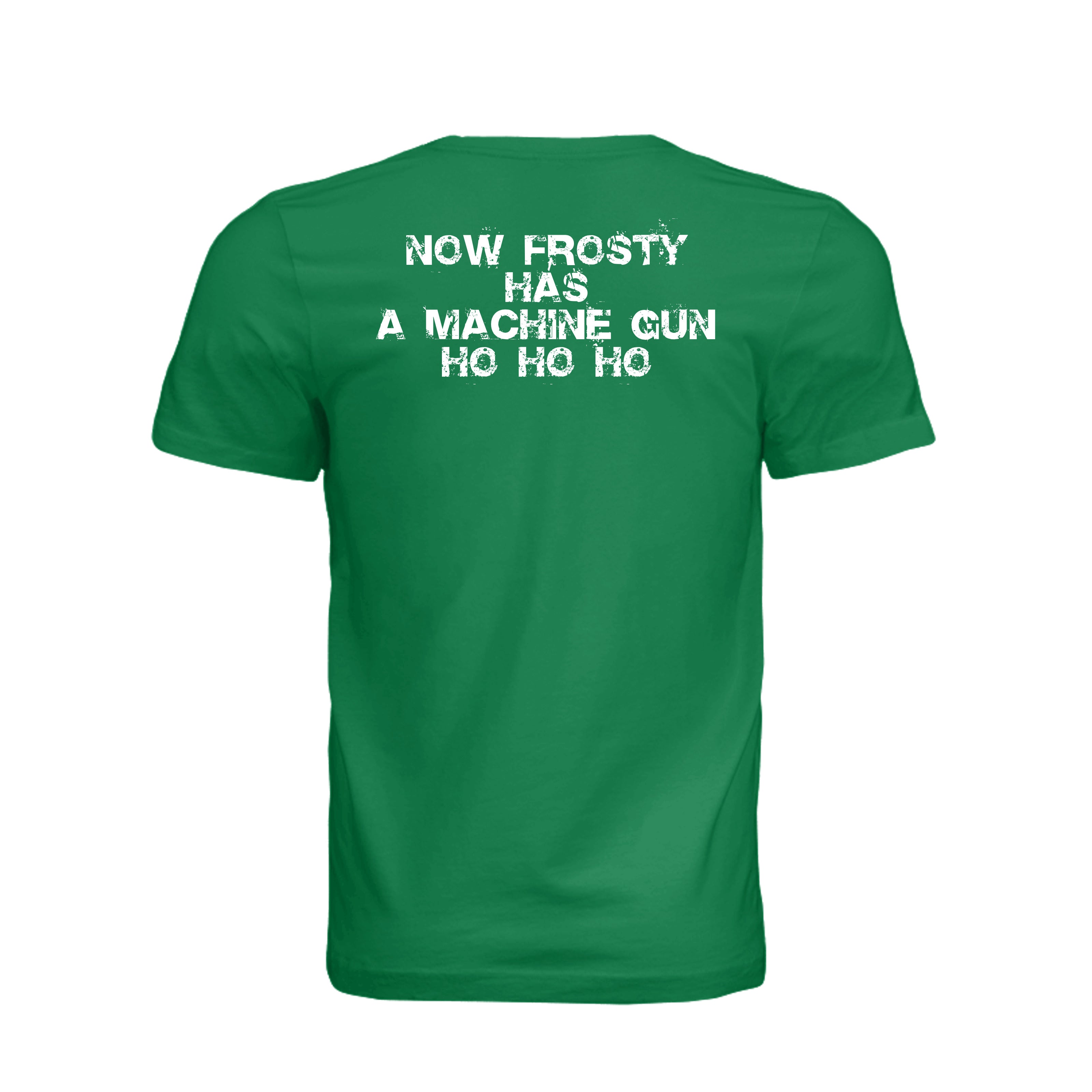 Stay Frosty Christmas Themed T-Shirt - KELLY - Detail 1 | Ironsight Syndicate