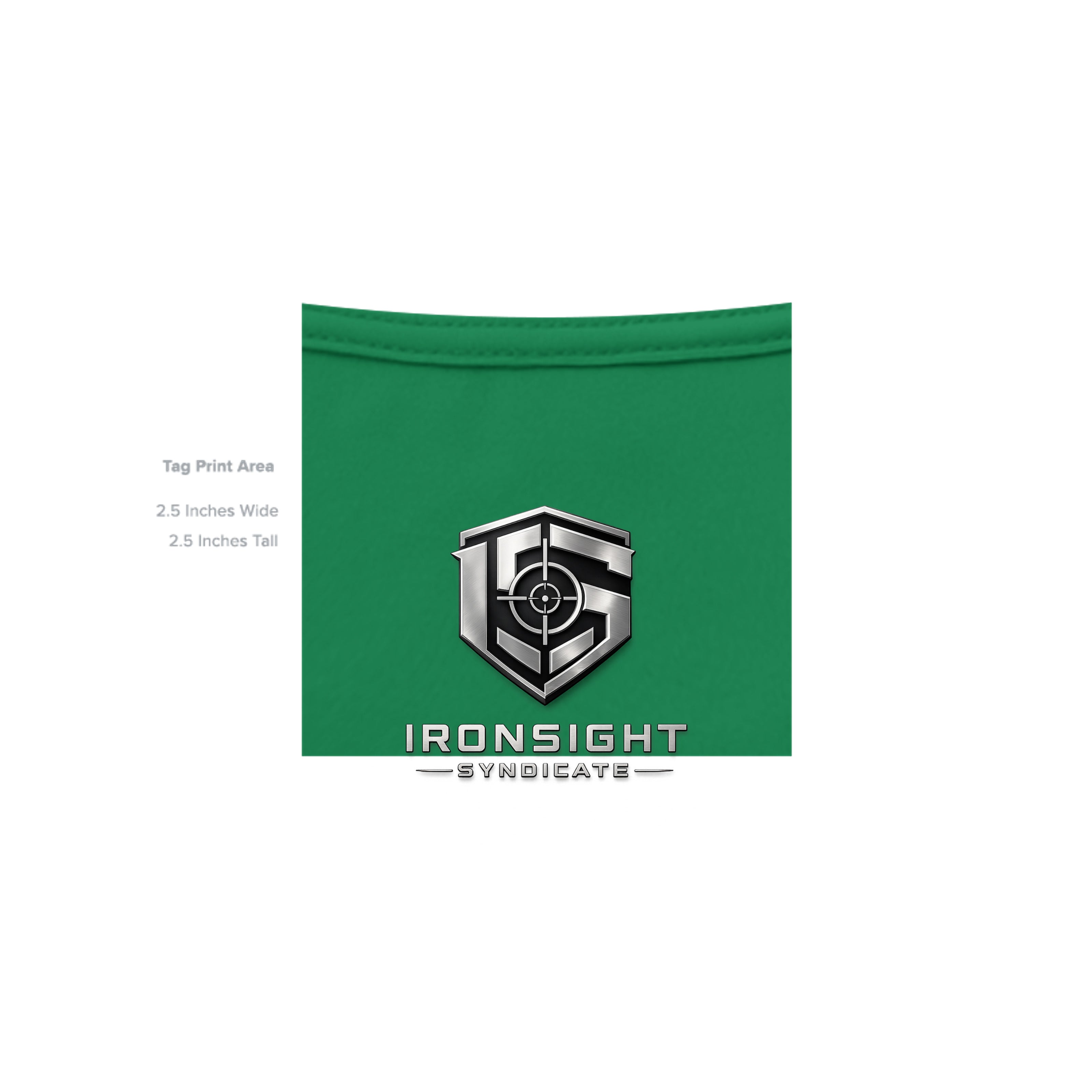 Stay Frosty Christmas Themed T-Shirt - KELLY - Detail 4 | Ironsight Syndicate