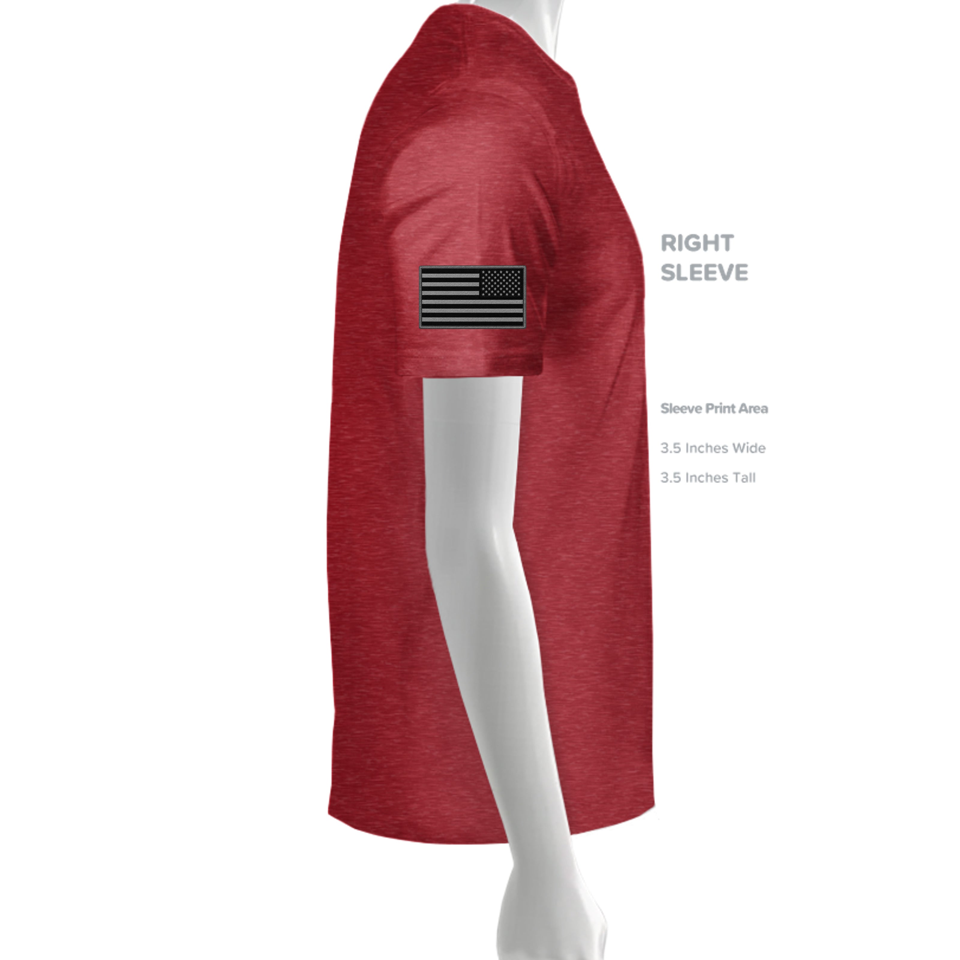 Stay Frothy Beer T-Shirt - Vintage Red - Detail 2 | Ironsight Syndicate