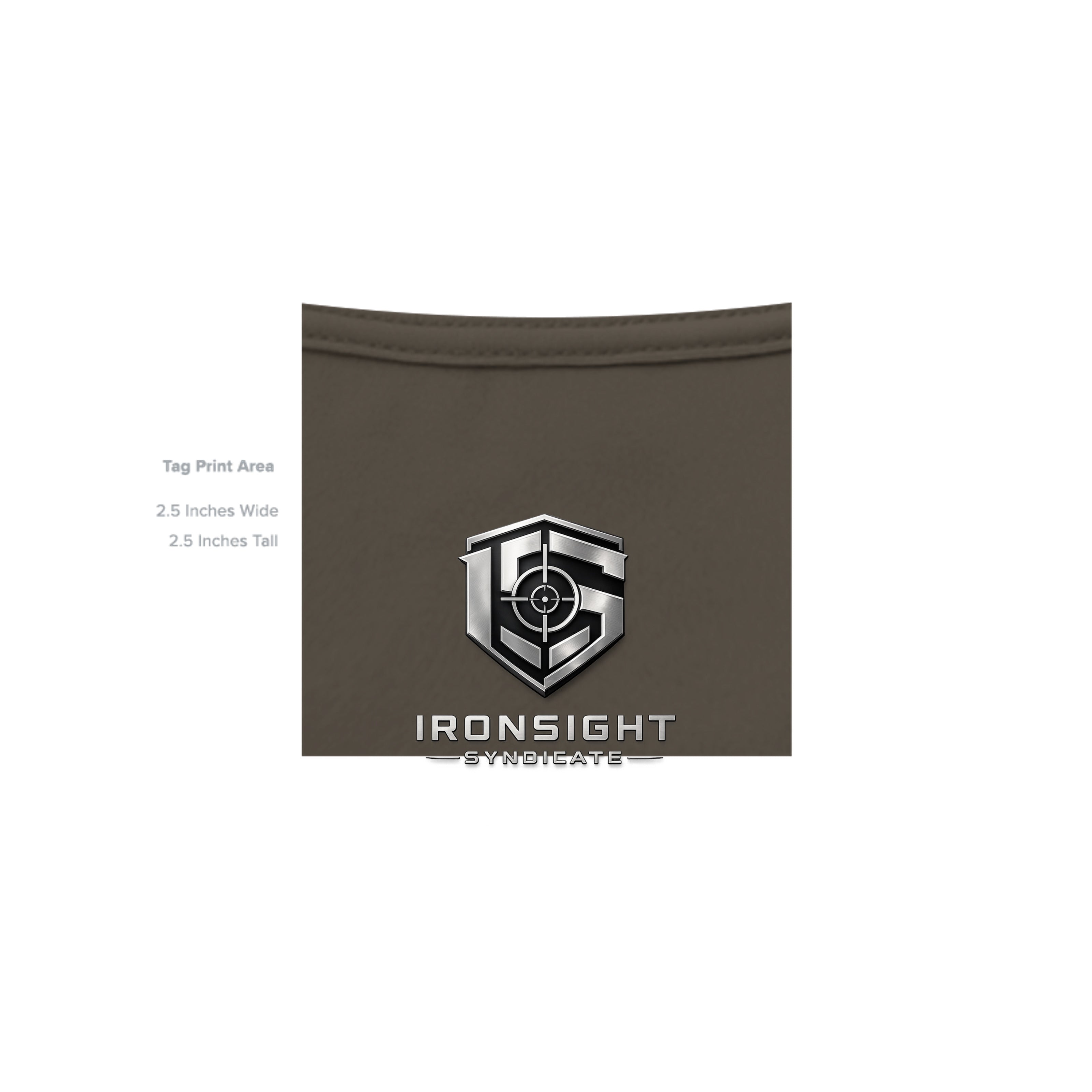 Death Card T-Shirt - ASPHALT - Detail 3 | Ironsight Syndicate