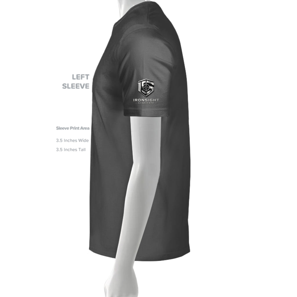 Death Card T-Shirt - ASPHALT - Detail 4 | Ironsight Syndicate