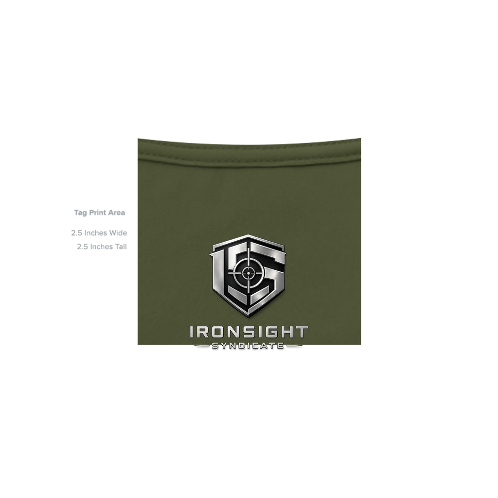 Death Card T-Shirt - OLIVE - Detail 1 | Ironsight Syndicate