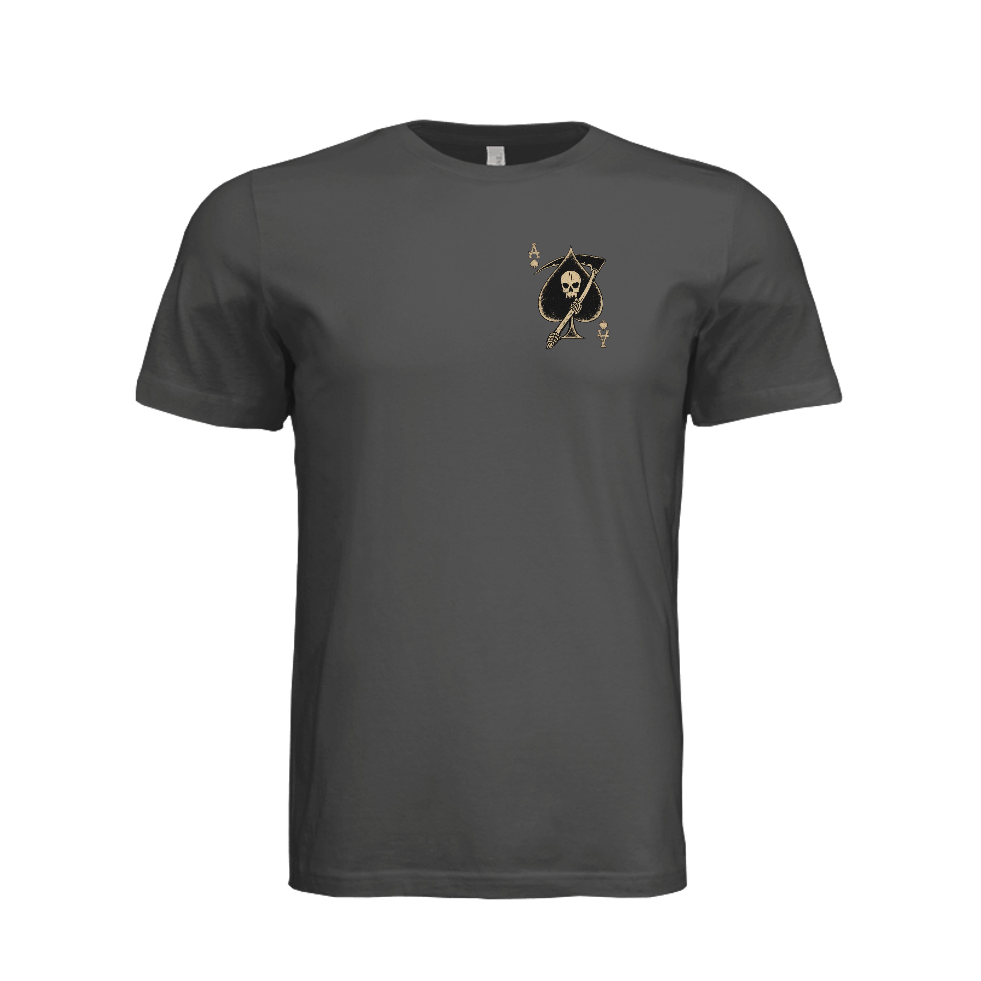 Death Card T-Shirt - DARK GREY | Ironsight Syndicate