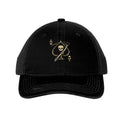 Death Card Hat - Black / Black (Front) | Ironsight Syndicate