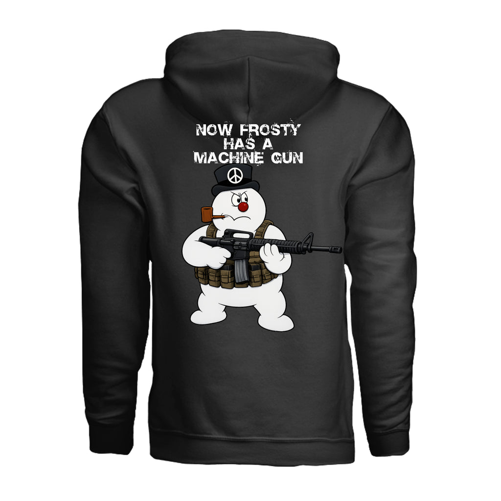 Stay Frosty Hoodie - BLACK - Detail 1 | Ironsight Syndicate