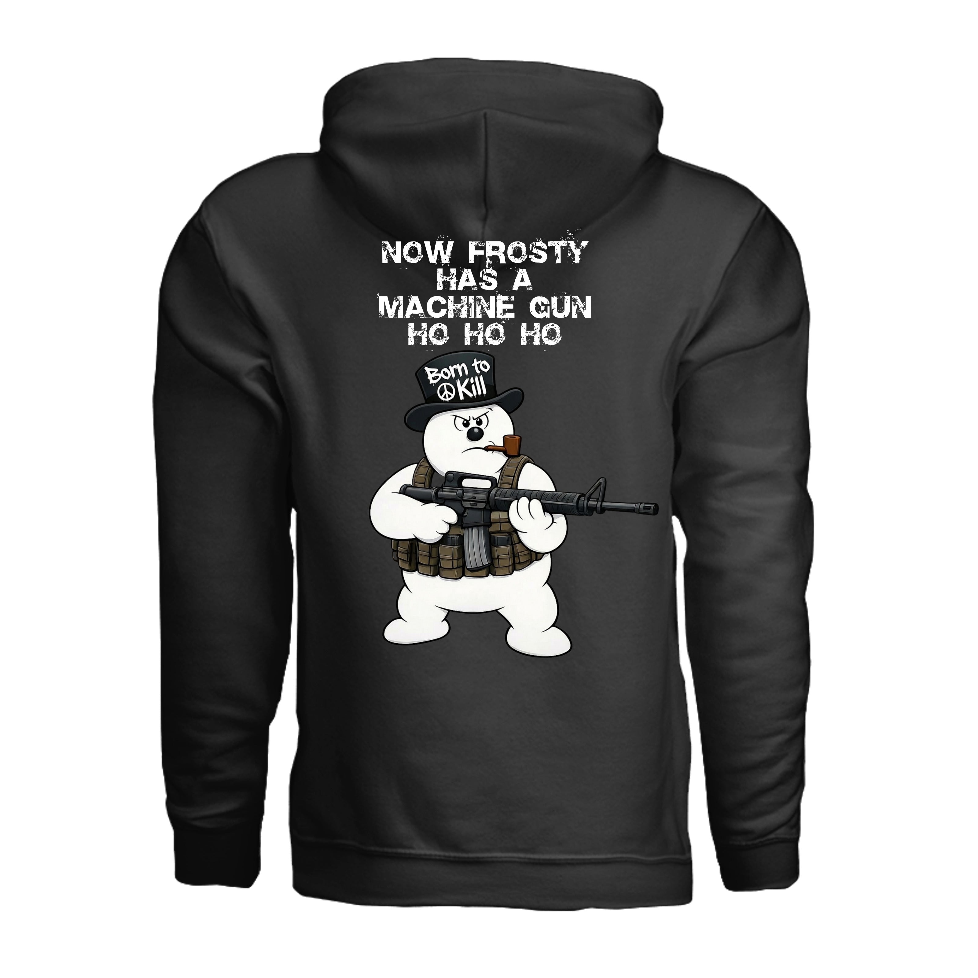 Stay Frosty Hoodie - BLACK (Back) | Ironsight Syndicate