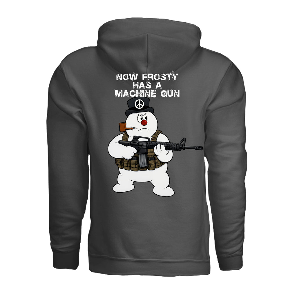 Stay Frosty Hoodie - CHARCOAL - Detail 1 | Ironsight Syndicate