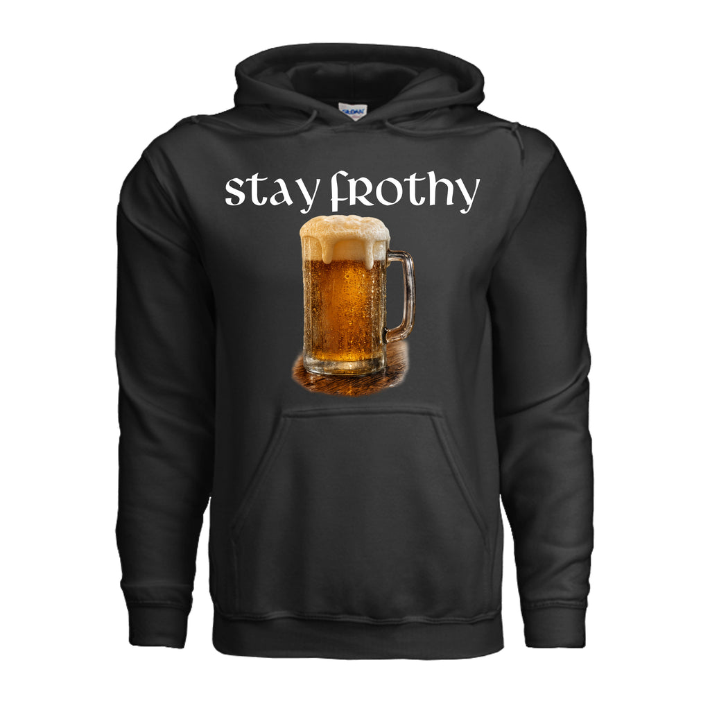 Stay Frothy Hoodie - BLACK | Ironsight Syndicate