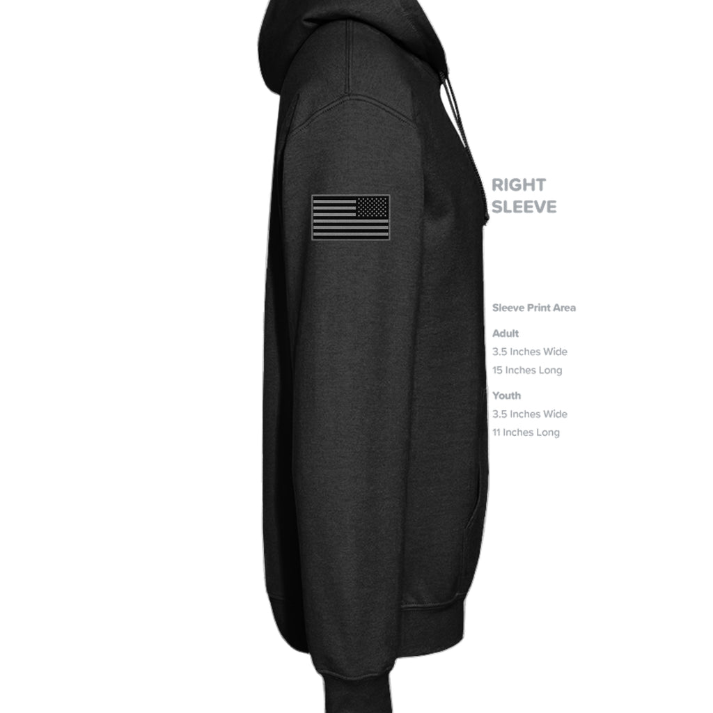 Stay Frothy Hoodie - BLACK - Detail 2 | Ironsight Syndicate