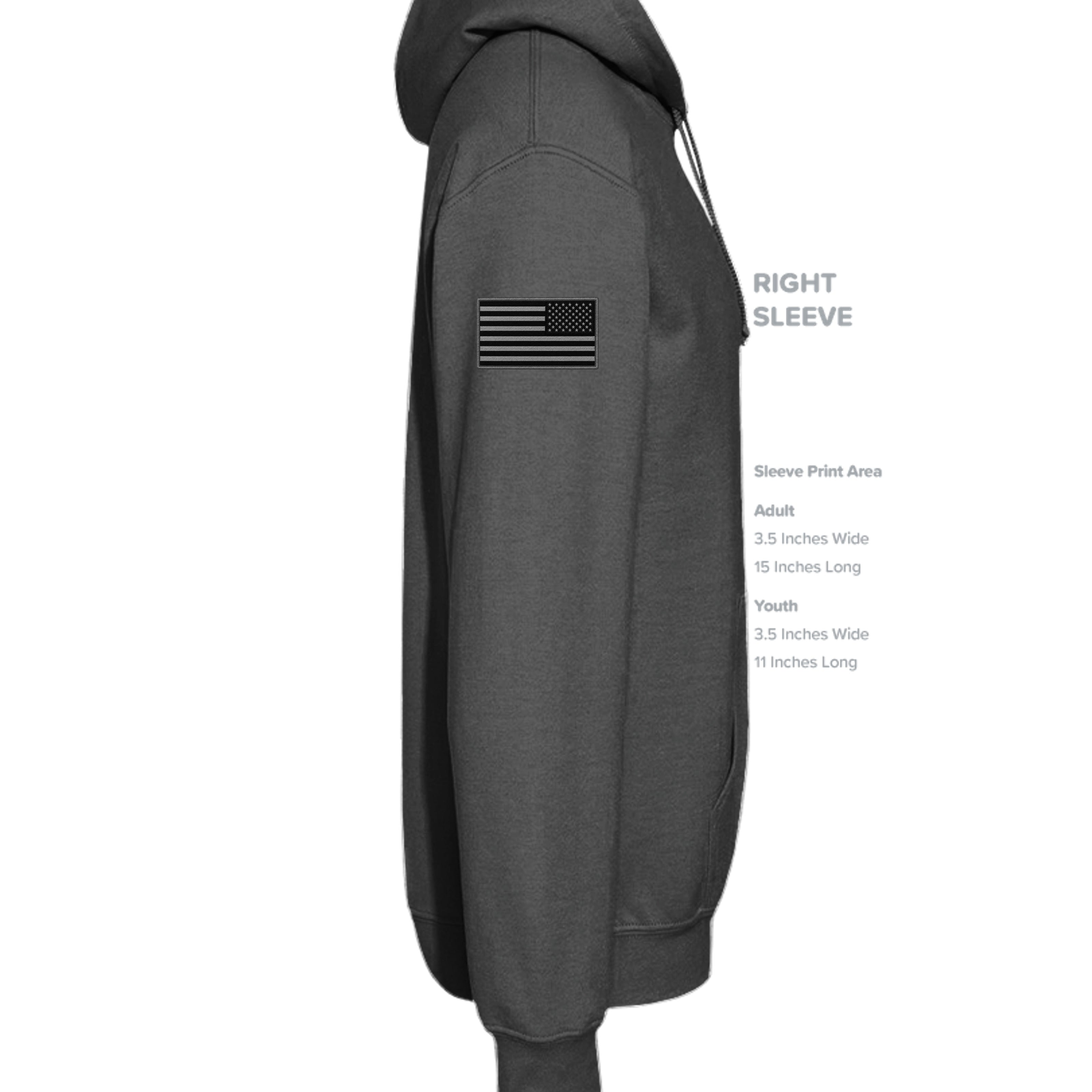 Stay Frothy Hoodie - CHARCOAL - Detail 2 | Ironsight Syndicate