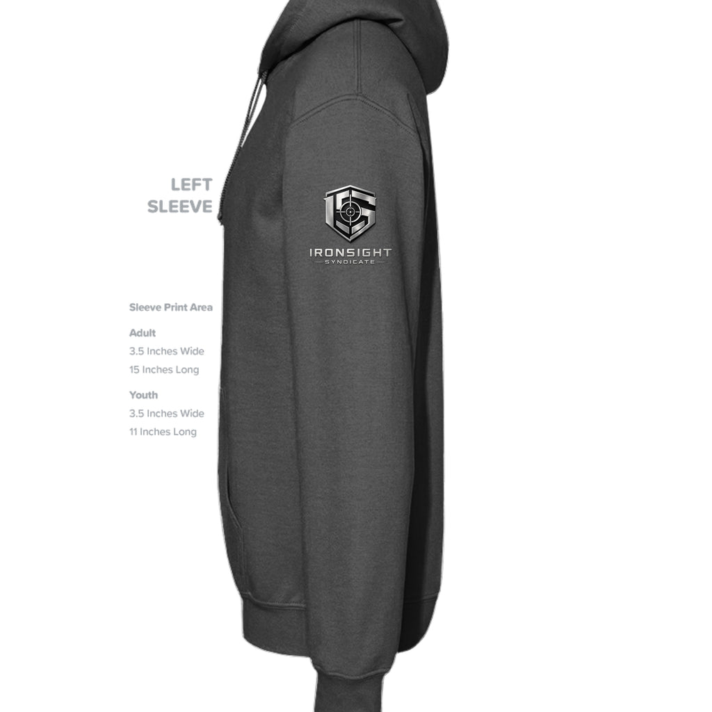 Stay Frothy Hoodie - CHARCOAL - Detail 3 | Ironsight Syndicate