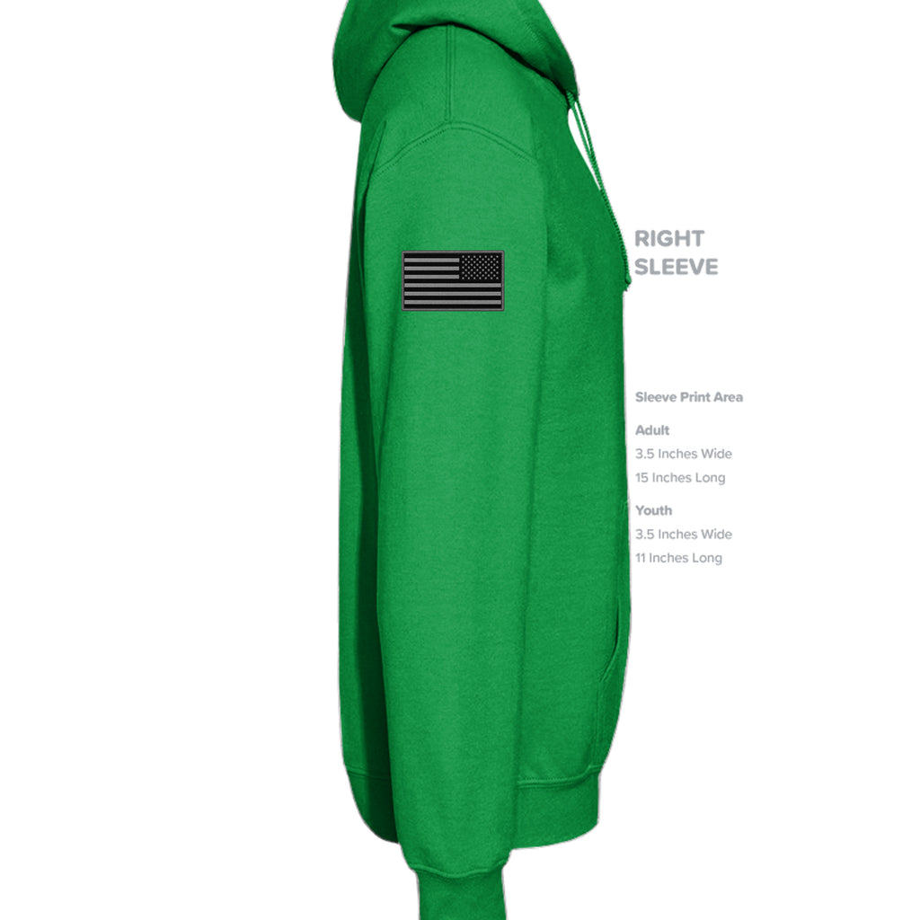 Stay Frothy Hoodie - IRISH GREEN - Detail 2 | Ironsight Syndicate