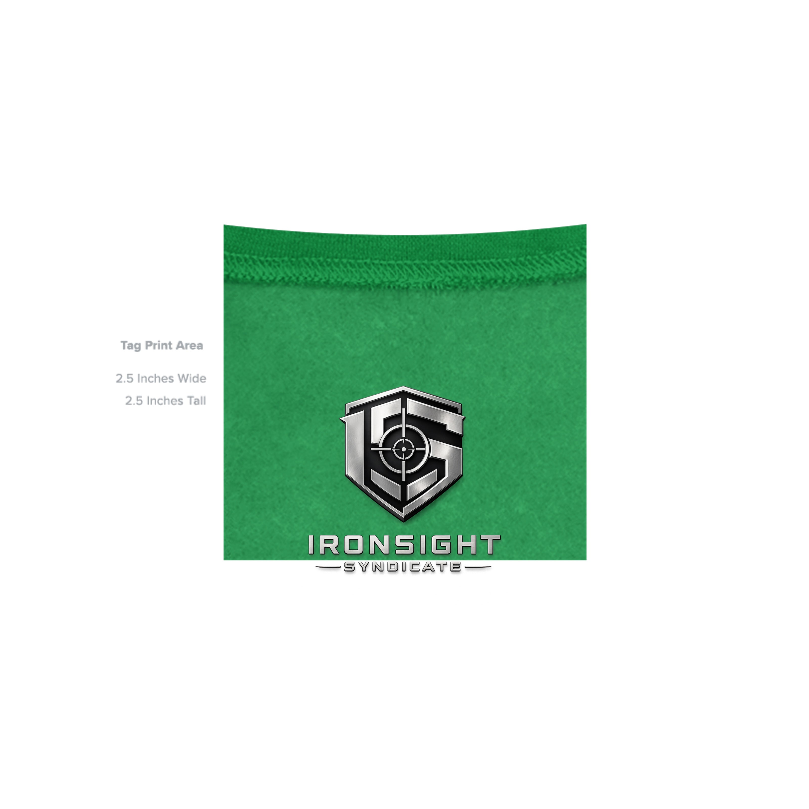 Stay Frothy Hoodie - IRISH GREEN - Detail 4 | Ironsight Syndicate