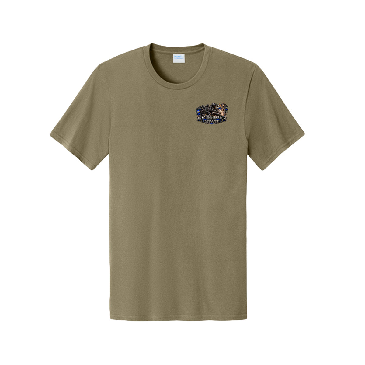 Into the Breach SWAT T-Shirt - Coyote Brown | Ironsight Syndicate
