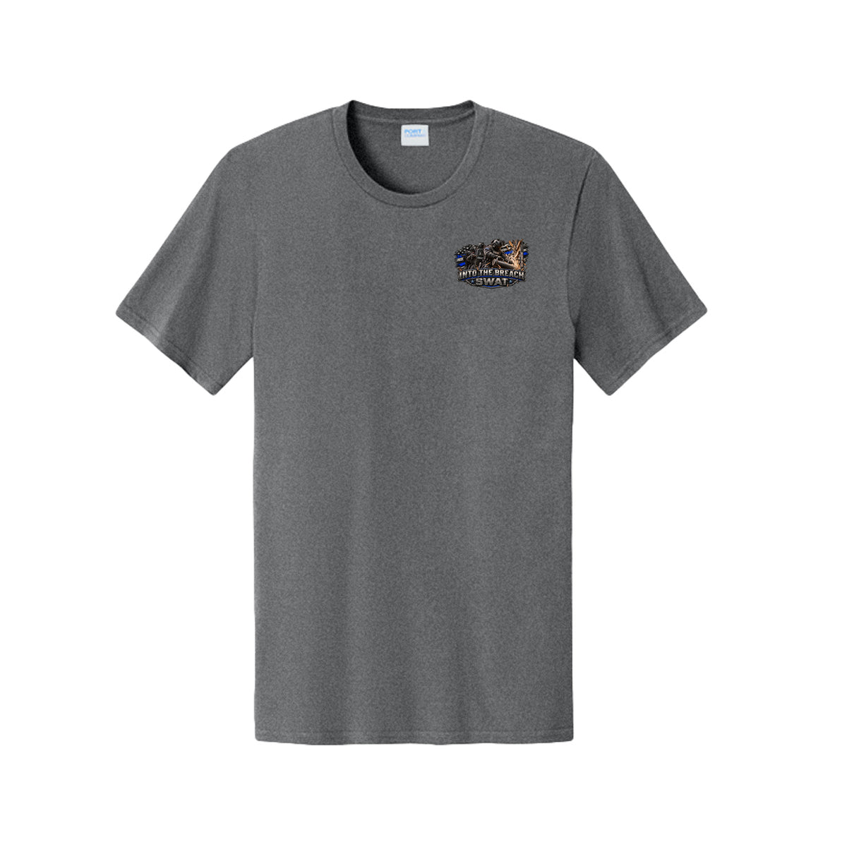 Into the Breach SWAT T-Shirt - Graphite Heather | Ironsight Syndicate