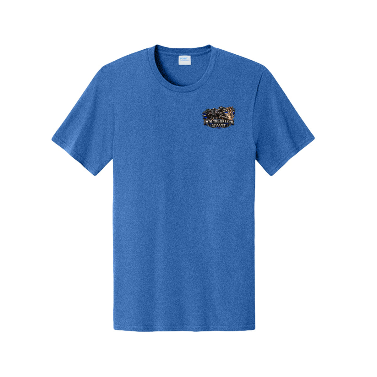 Into the Breach SWAT T-Shirt - Heather Royal | Ironsight Syndicate