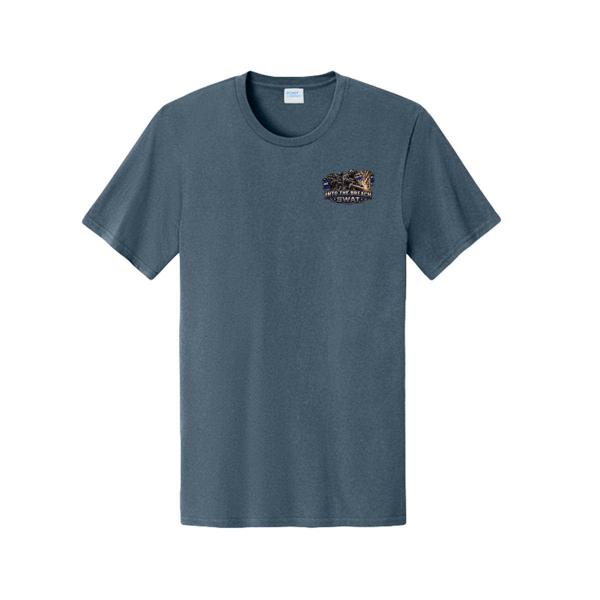 Into the Breach SWAT T-Shirt - Steel Blue | Ironsight Syndicate