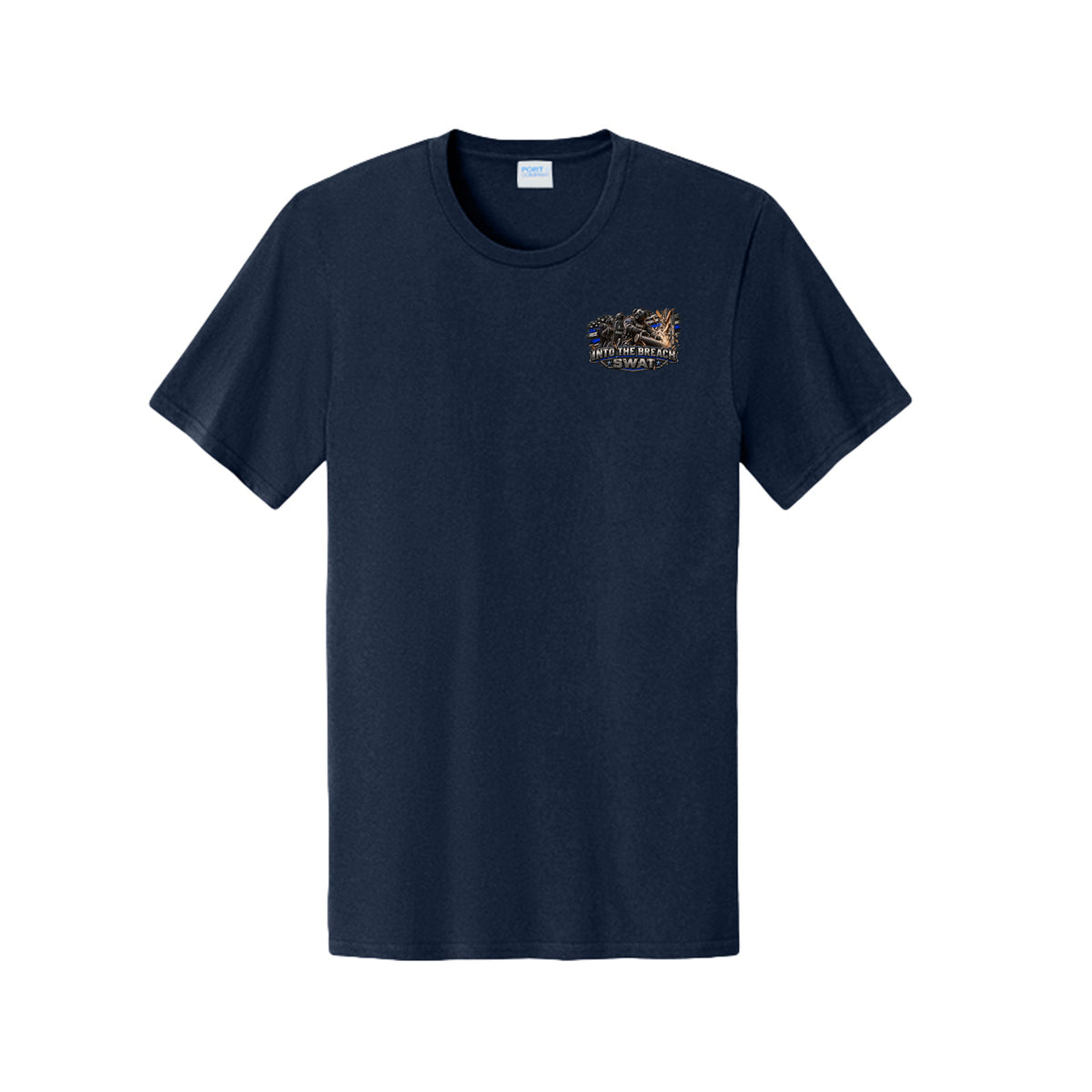 Into the Breach SWAT T-Shirt - True Navy | Ironsight Syndicate