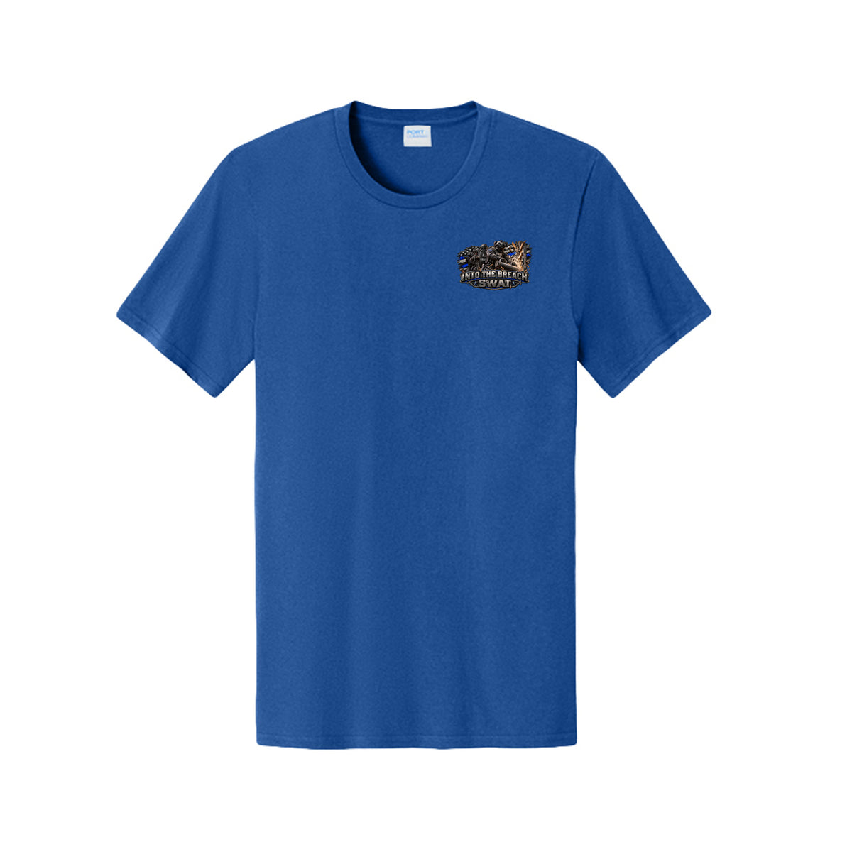 Into the Breach SWAT T-Shirt - True Royal | Ironsight Syndicate