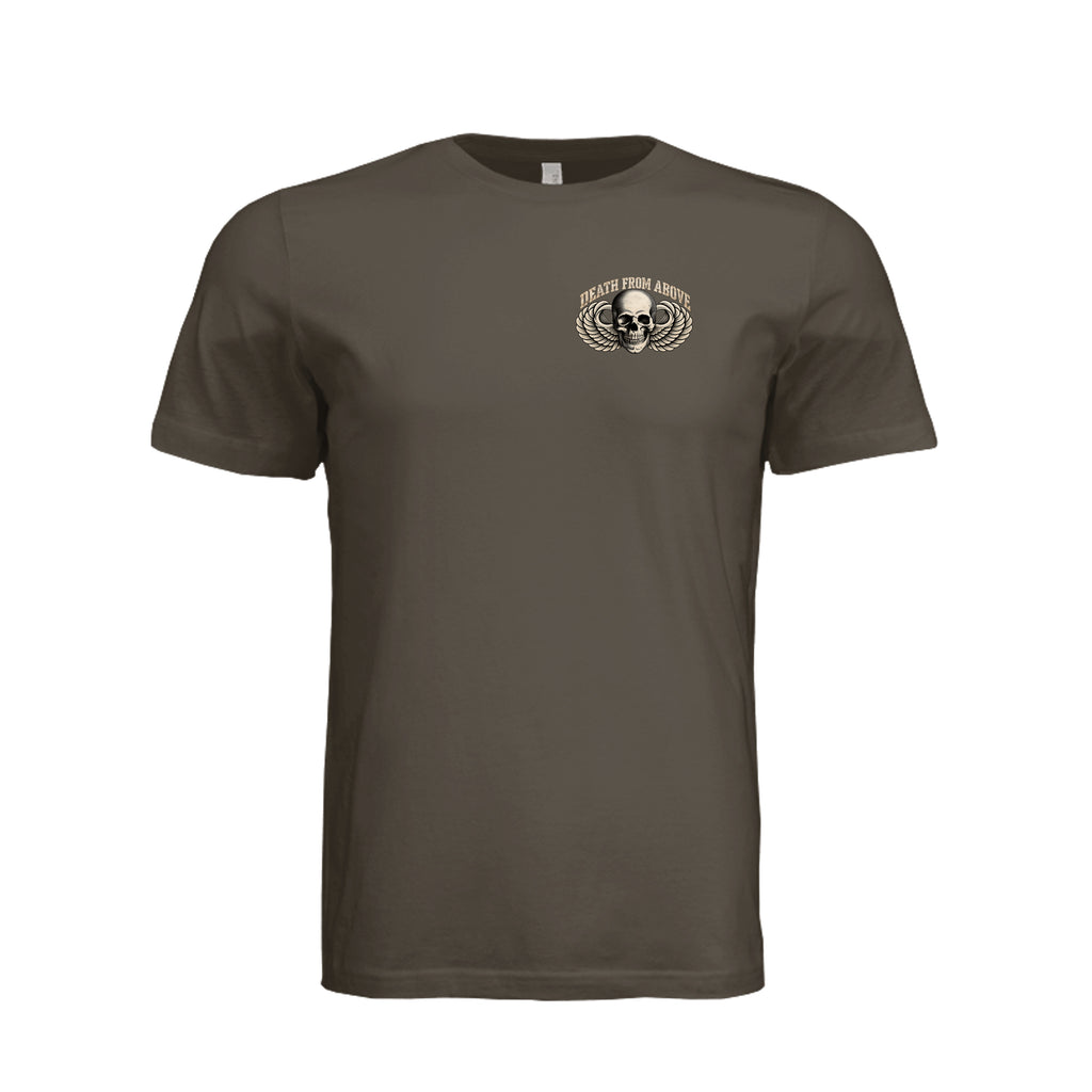 Airborne Death From Above T-Shirt - Army | Ironsight Syndicate