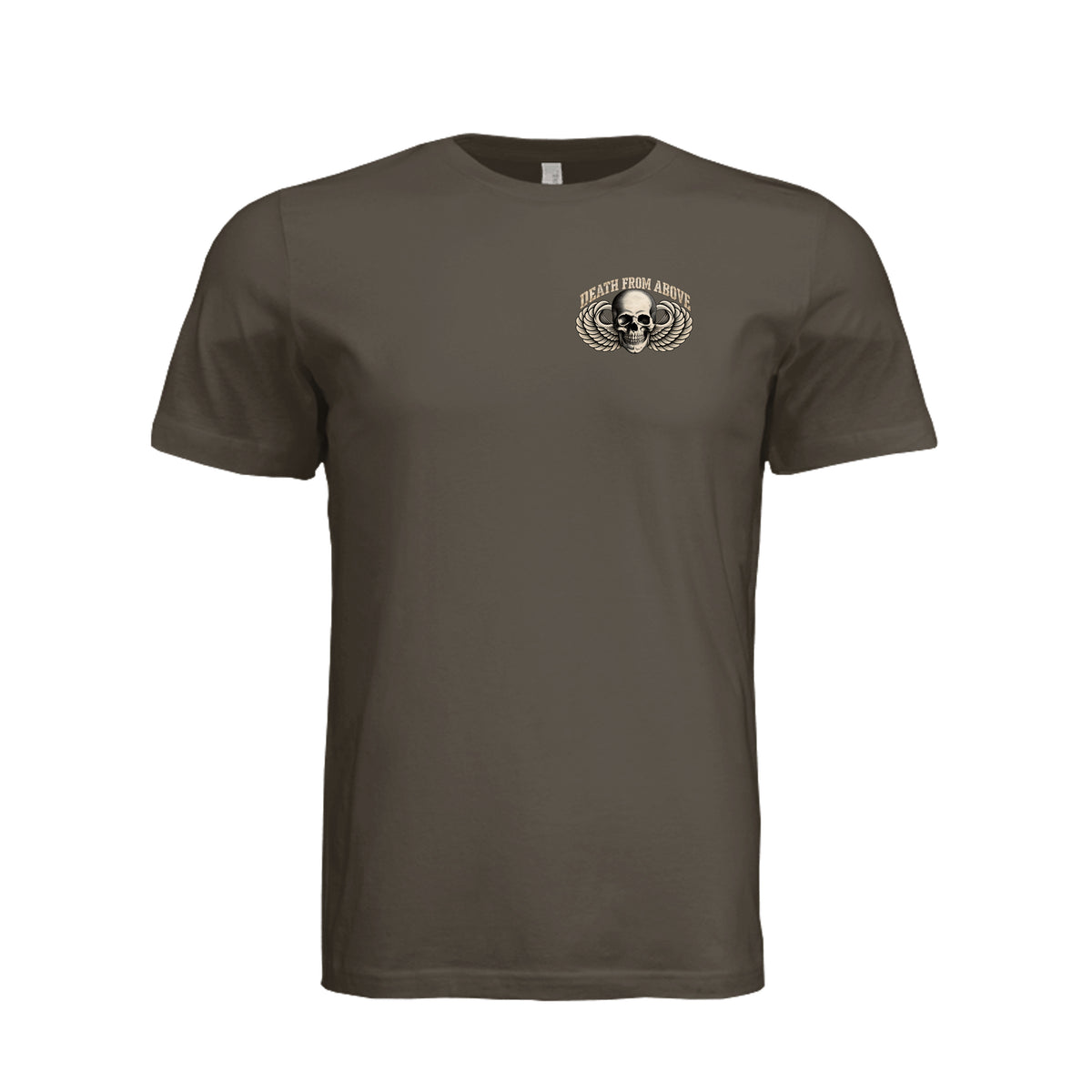 Airborne Death From Above T-Shirt - Army | Ironsight Syndicate
