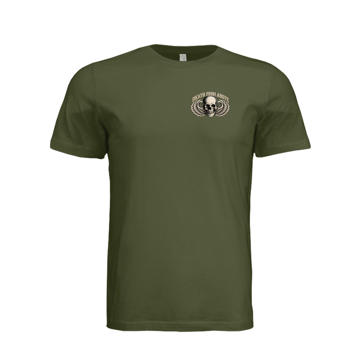 Airborne Death From Above T-Shirt - Olive | Ironsight Syndicate
