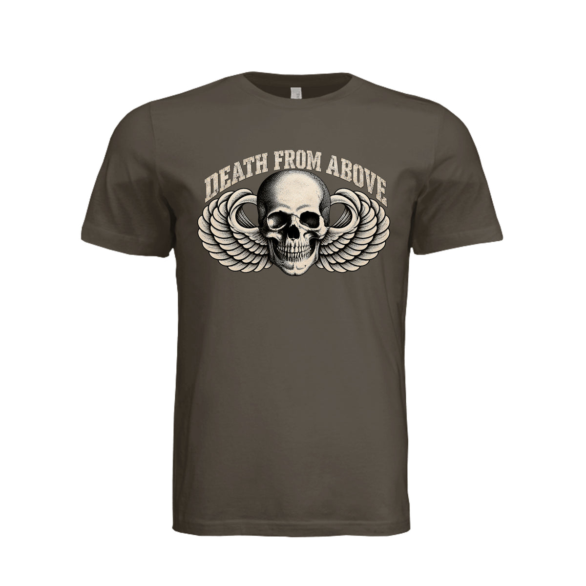 Airborne All the Way T-Shirt - Army | Ironsight Syndicate