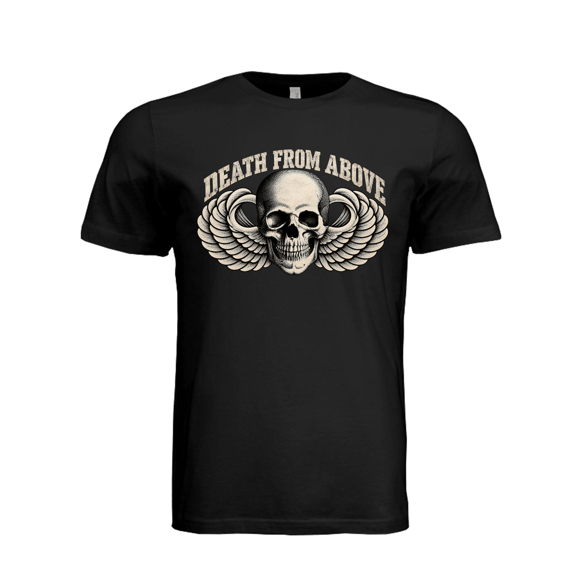 Airborne All the Way T-Shirt - Black | Ironsight Syndicate