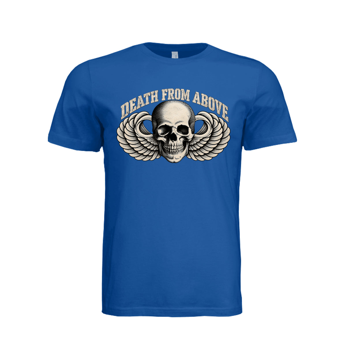 Airborne All the Way T-Shirt - True Royal | Ironsight Syndicate