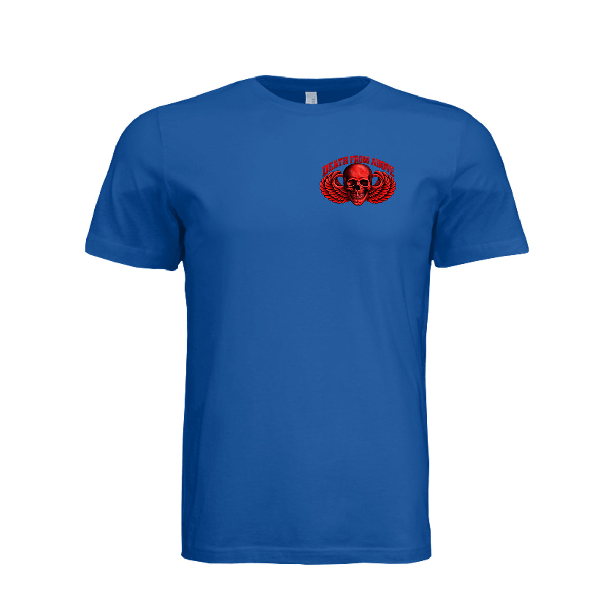 Airborne Death From Above T-Shirt (Red) - True Royal | Ironsight Syndicate