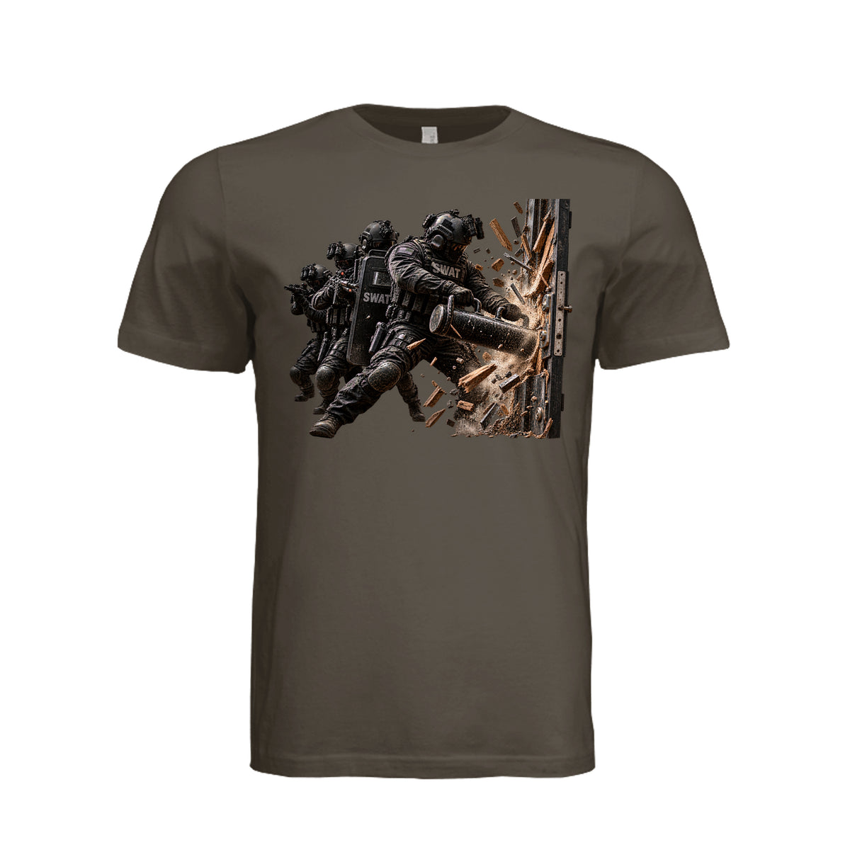 SWAT Breacher T-Shirt - Army | Ironsight Syndicate