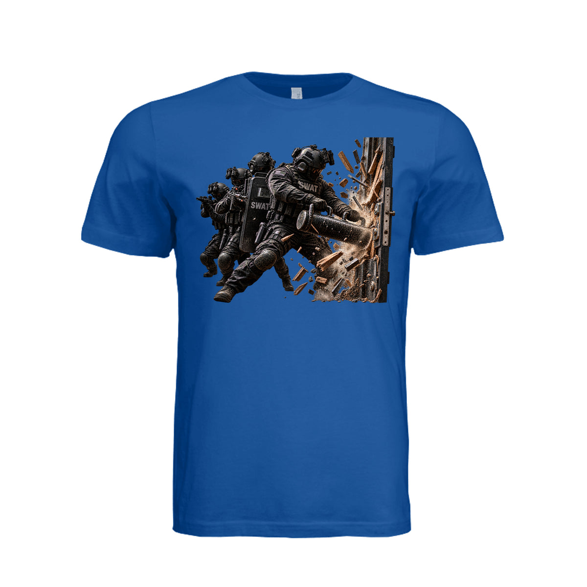 SWAT Breacher T-Shirt - True Royal | Ironsight Syndicate