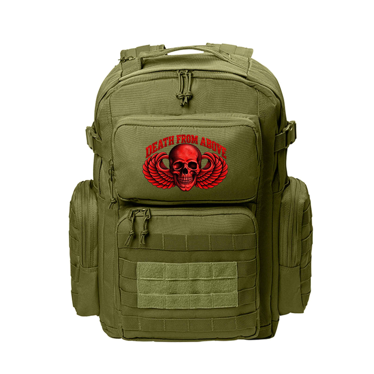 Airborne Death From Above Assault Pack (Red) – Tactical Backpack