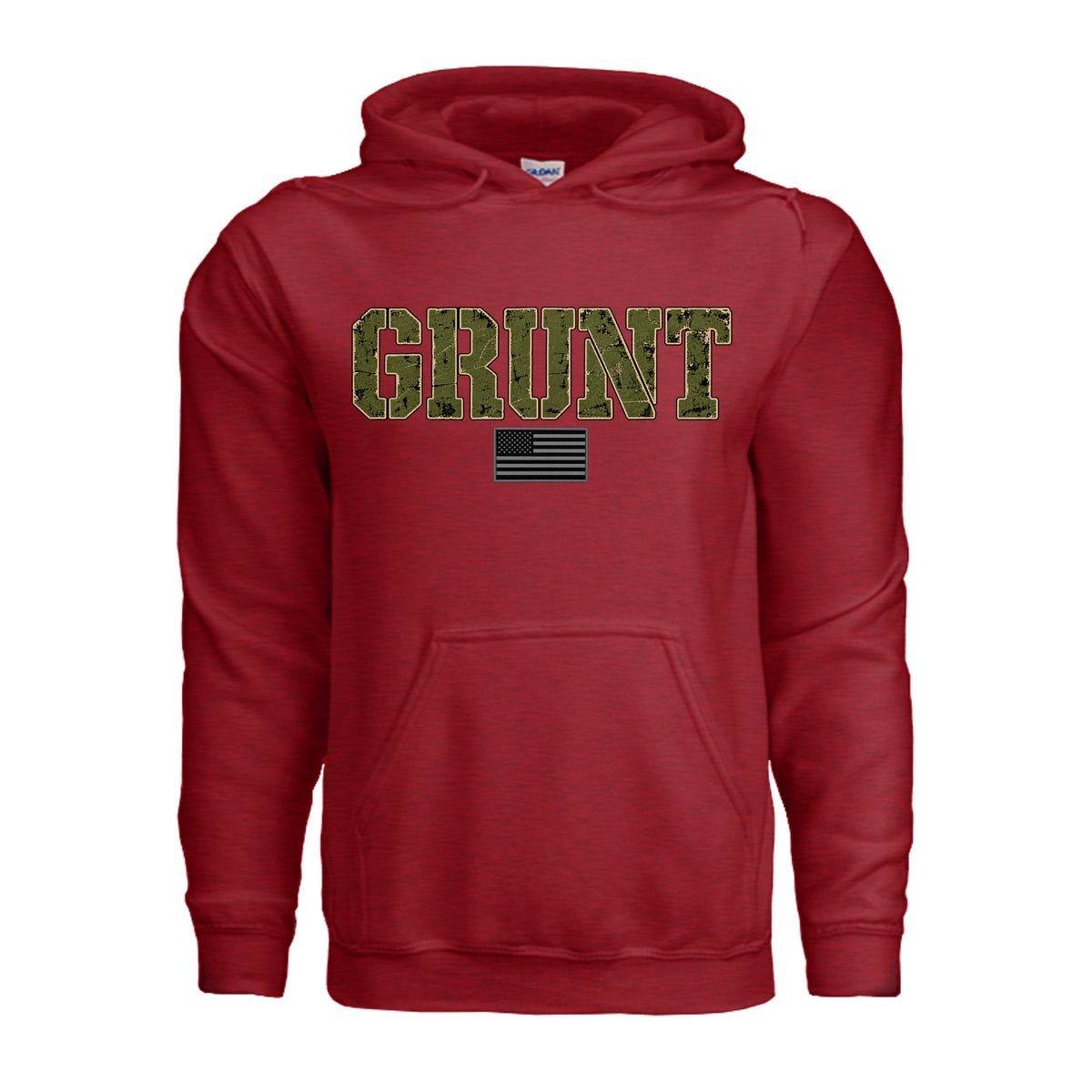 GRUNT Hoodie - Antique Cherry Red | Ironsight Syndicate