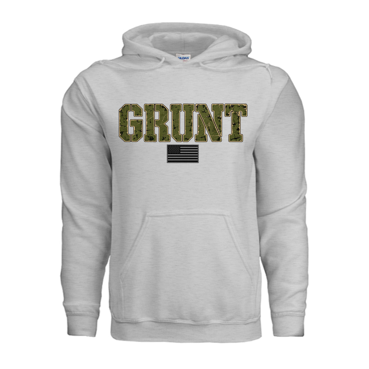 GRUNT Hoodie - Ash | Ironsight Syndicate