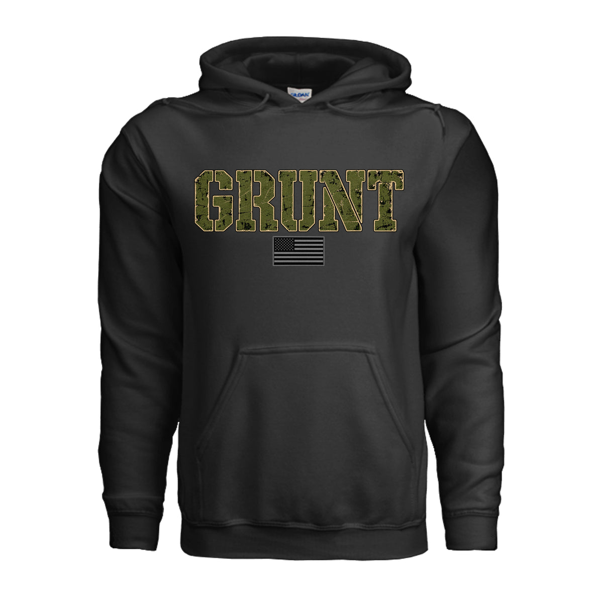GRUNT Hoodie - Black | Ironsight Syndicate