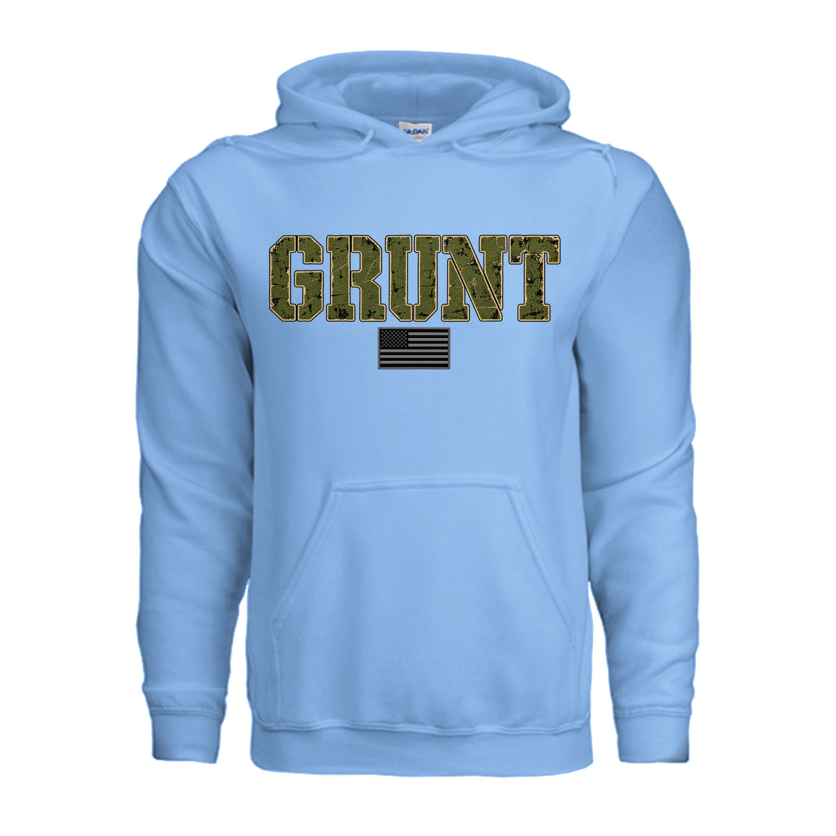 GRUNT Hoodie - Carolina Blue | Ironsight Syndicate