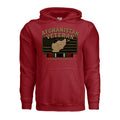 Afghanistan Veteran Hoodie - Antique Cherry Red | Ironsight Syndicate