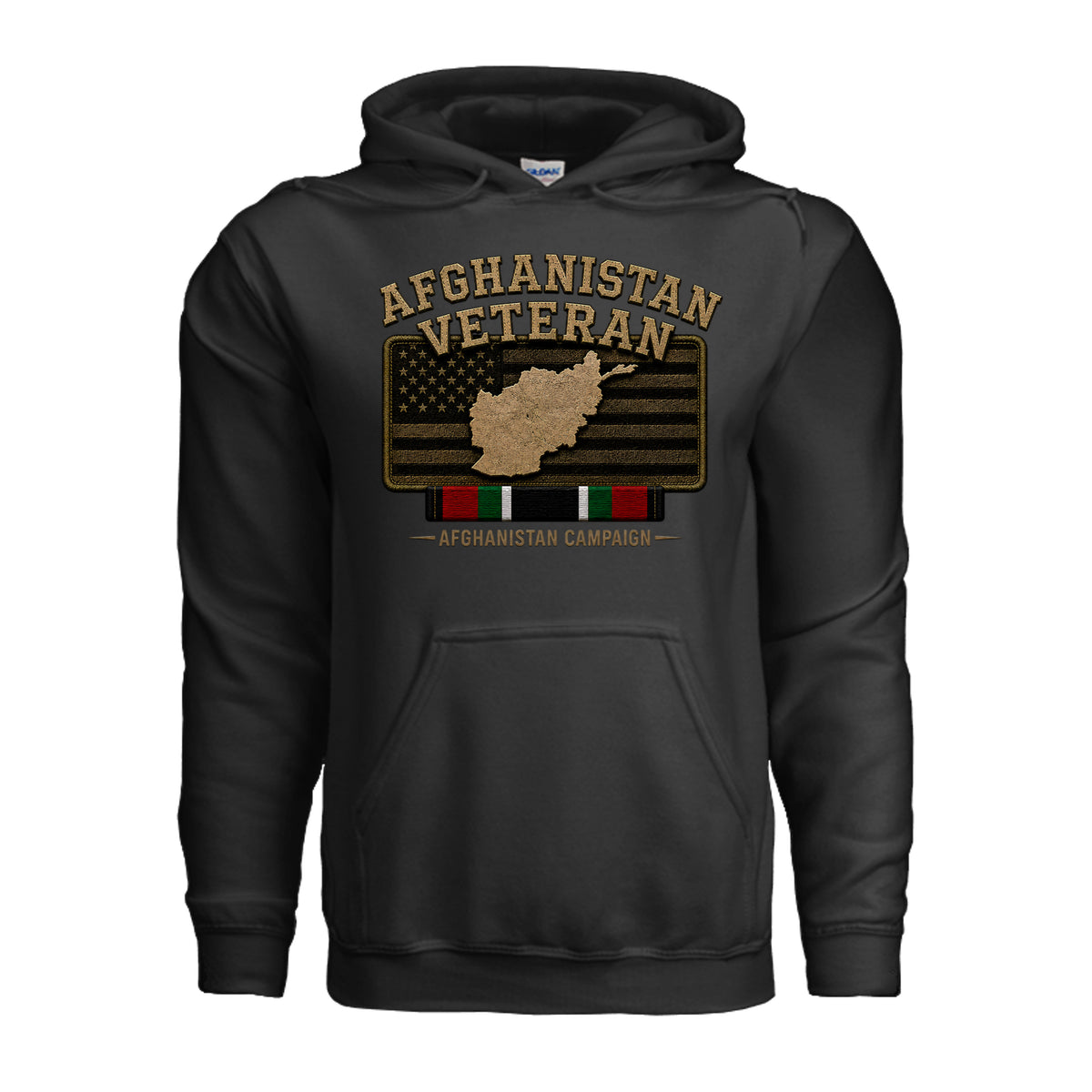 Afghanistan Veteran Hoodie - Black | Ironsight Syndicate