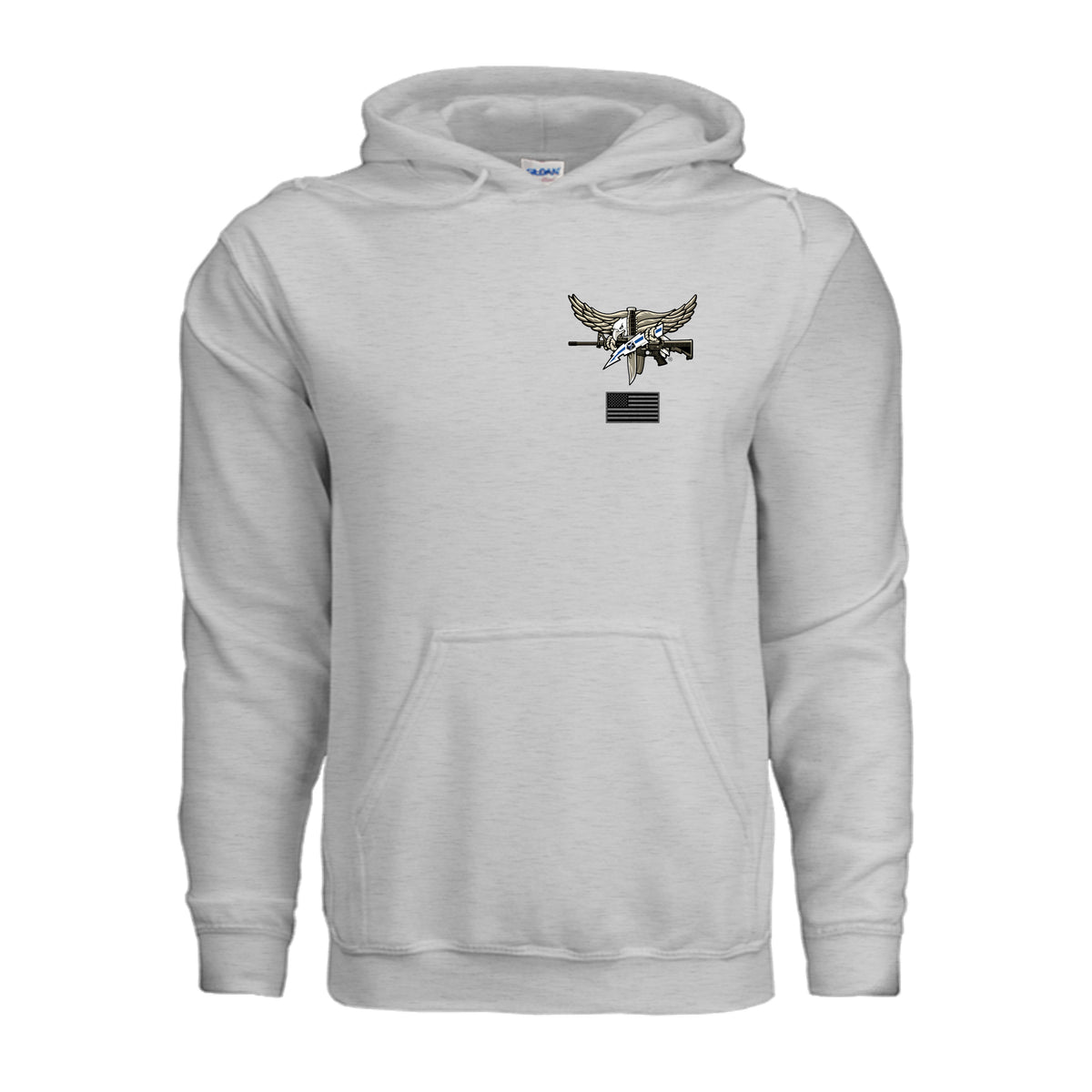 SWAT Eagle Hoodie - Ash | Ironsight Syndicate