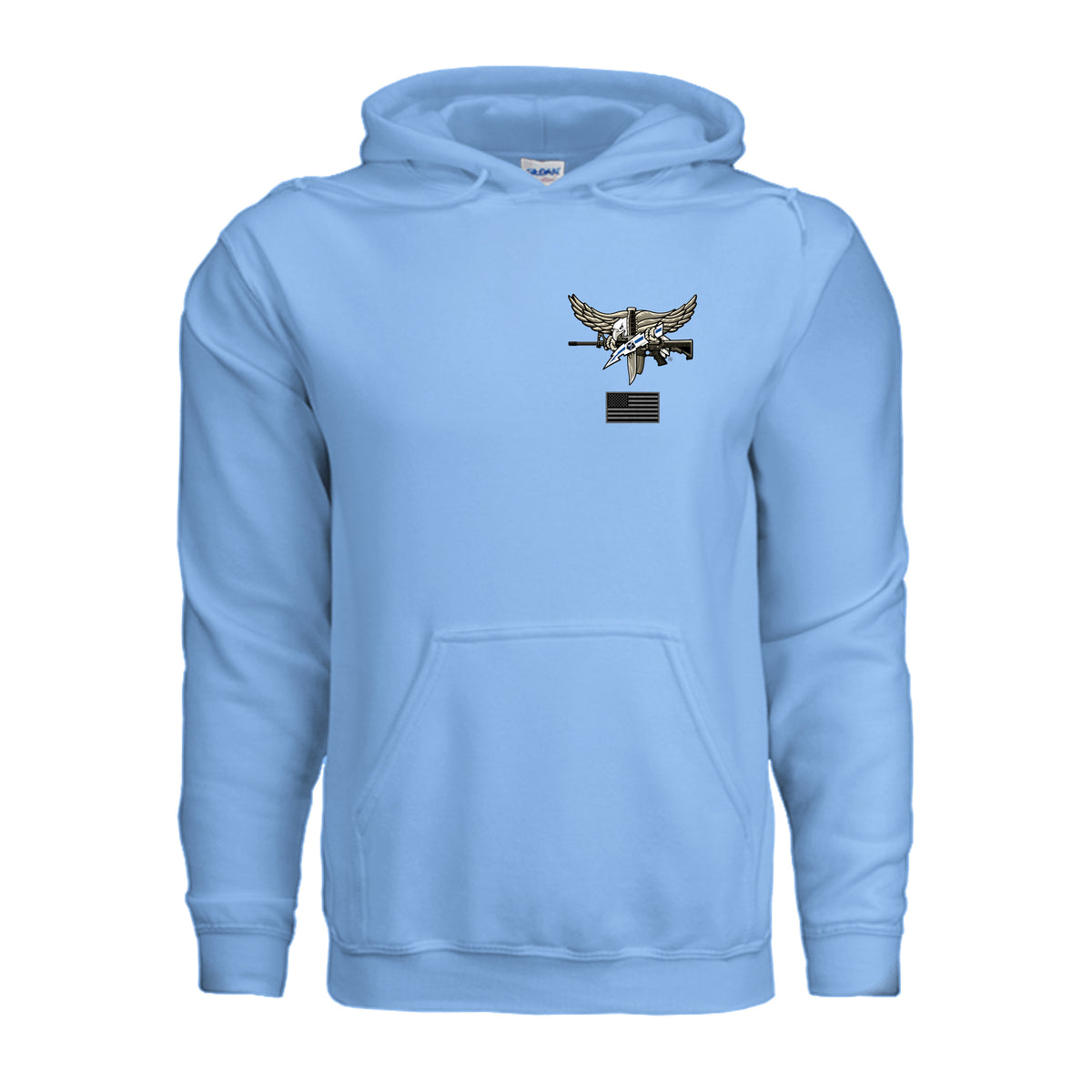 SWAT Eagle Hoodie - Carolina Blue | Ironsight Syndicate
